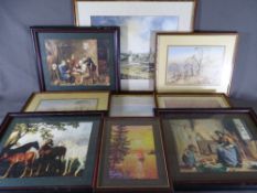 20TH CENTURY WELSH SCHOOL watercolour - 'The Menai Straits and Britannia Bridge', 29 x 38cms, a