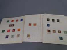 LOOSE LEAF SHEETS, being an excellent collection of line engraved and surface printed Queen Victoria