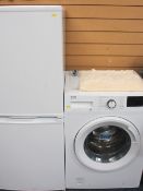 BEKO 1.7 KG WASHING MACHINE and an upright fridge freezer E/T