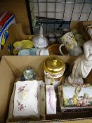 PORTMEIRION 'HEN ON NEST', Studio pottery, Old Country Roses coffee pot, keramos casket ETC, in 2