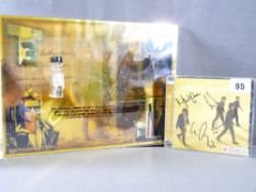 POP & FILM MEMORABILIA - Take That 'Beautiful World' cd with four signatures (Provenance: Signed