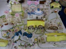 COALPORT HOUSES, an assortment (13)
