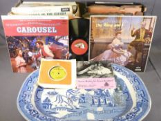 LP RECORDS & 78s, an assortment of various genres and a good Asiatic pheasant meat platter