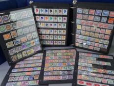 VINTAGE STAMPS - two albums including china (450 plus), Nippon (400 plus), DPR Korea (150 plus),