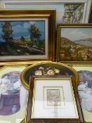 PAINTINGS & PRINTS - an assortment of local and other scenes