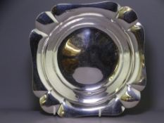 EDWARDIAN LARGE SILVER BOWL of Art Nouveau flower form design, Sheffield 1909, Atkin Brothers, 9.2