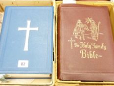 FAMIILY BIBLES with illustrations (two)