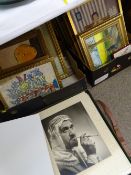 ATTACHE CASE containing exhibition photographs for The Manchester Photographic Society from the