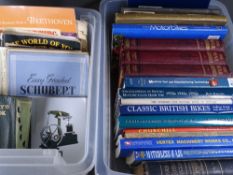 MACHINERY, motorcycle, stationery engine model books along with various other and a quantity of