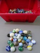 COLLECTION OF VINTAGE MARBLES