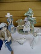 NAO, NADAL FIGURINES/ORNAMENTS (5)