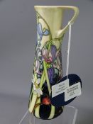 MOORCROFT WILD MEADOW 18.5cms H TRIAL PIECE JUG by Emma Bossons, impressed and painted factory trial