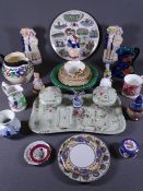 VICTORIAN & LATER POTTERY & PORCELAIN, a quantity, Makers include Hancock and Son, Royal