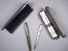 WATERMAN - Modern (1998 onwards) sea green shimmer (discontinued colour) Waterman Carene fountain