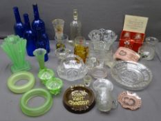 COMMEMORATIVE and other glassware (two boxes)