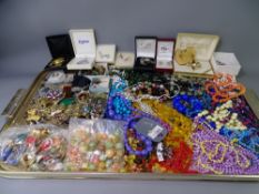 VINTAGE & LATER COSTUME JEWELLERY including Miracle and other maker's names