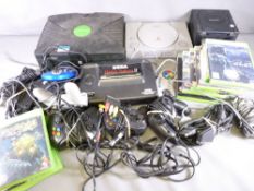 GAMING - Sega Mastersystem II, XBox, Playstation and associated items