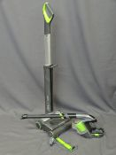 G-TECH 22v AIR RAM UPRIGHT VACUUM CLEANER and portable system with charger E/T