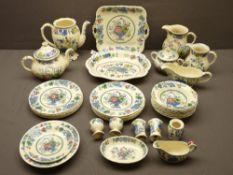 MASONS REGENCY tea and dinnerware, approximately fifty pieces