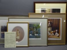 PRINTS - majority limited edition and signed, NIGEL HEMMING, ROBERT BATEMAN, JOHN MOLD, K BOYCE