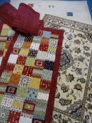 SIX VARIOUS MODERN RUGS, 230 x 160cms the largest
