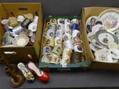 COMMEMORATIVE CHINA, also Imari, Honiton ETC