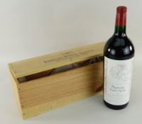 MAGNUM OF BARON NATHAN PAUILLAC 1996 APC 150cl, 12.5% Vol. in original wooden case marked for the
