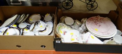 ASSORTED POTTERY & PORCELAIN including Duchess China teaware