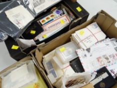 ASSORTED STAMPS & FIRST DAY COVERS