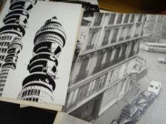 ASSORTED LARGE FORMAT PHOTOGRAPHS BY GLYN MILLAR, Bridgend Camera Club circa 1970's, in folio,