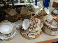 ASSORTED VICTORIAN & LATER CHINA TEAWARES