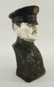VINTAGE GENERAL PERSHING CHARACTER MONEY BOX