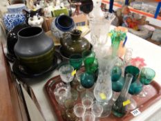 ASSORTED GLASS & DECORATIVE CHINA