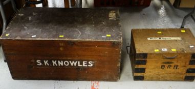 VINTAGE TOOL CHEST & TUCK BOX