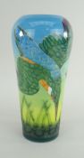SALLY TUFFIN FOR DENNIS CHINA WORKS, KINGFISHER VASE, signed with initials and number 44,