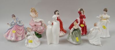 ASSORTED CHINA FIGURINES mainly Royal Doulton