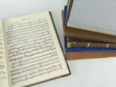 ASSORTED MUSIC INTEREST BOOKS including Boulton Harold (Ed. Songs of the North) and a Victorian
