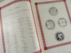 FOSTER (JOSEPH), SOME FEUDAL COATS OF ARMS, 4TO, CLOTH GILT, COLOUR ILLUSTRATIONS, OXFORD 1902