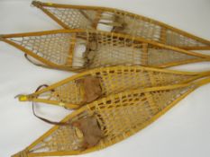HIS & HERS CANADIAN SNOW SHOES BY GROS LOUIS