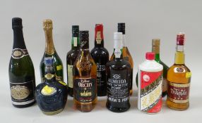 ASSORTED WINE & SPIRITS including Glen Orchy 8 year old malt whisky (11)