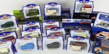 ASSORTED MINT & BOXED VEHICLES, Oxford diecast vintage vans, Corgi Rail Legends locomotives,