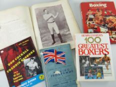 BOXING MEMORABILIA to inlcude Billy Edward's Portrait Gallery of Pugilists, circa 1894 (distressed),