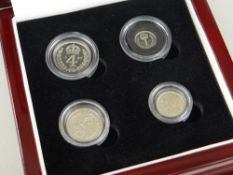 KING GEORGE VI 1937 FOUR COIN MAUNDY SET, with Certificate of Ownership and presentation box