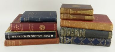 ASSORTED ARCHITECTURE & RELATED BOOKS including Dudley Clark 'Farm Buildings', Richardson and