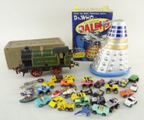 ASSORTED TOYS including Hornby L453 M1/2 reversing locomotive 0-4-0 number 6600 in Great Western