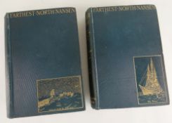 NANSEN (FRIDTJOF) Farthest North, 8VO (2 volumes), original green cloth gilt, illustrated with