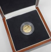 THE KING GEORGE VI PROOF QUALITY GOLD HALF SOVEREIGN OF 1937 part of an incredibly small mintage