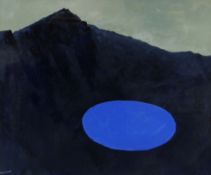 RAY EVANS RCA oil on board - entitled verso 'Llyn Cau, Penygadair, Cader Idris' with artist's