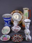 COLLECTOR'S POTTERY & PORCELAIN, a quantity by Wedgwood, Royal Crown Derby, Grays, Mayling, Royal