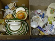 MYOTT DINNERWARE, cottage ware, commemorative beakers, crestedware and an assortment of other